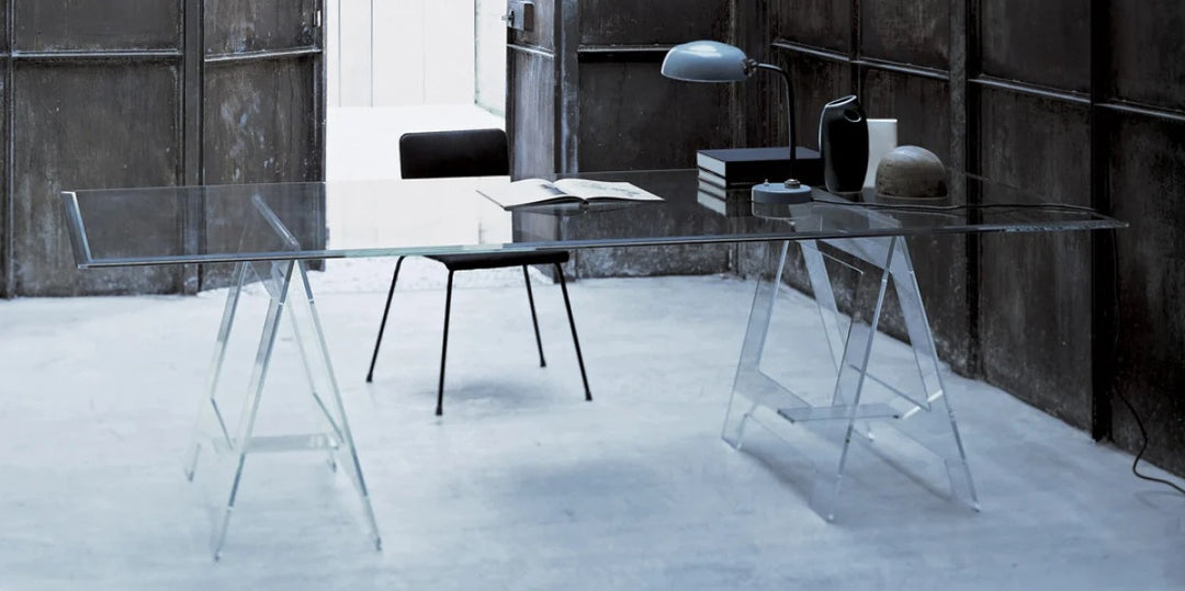 Don Cavalletto Dining Table Dining Table Glas Italia   