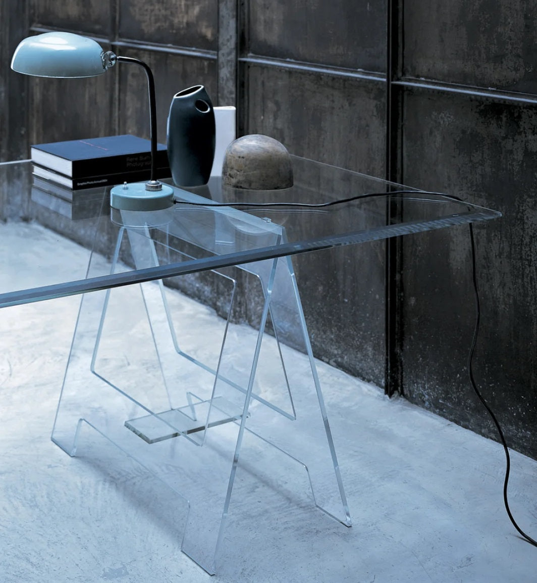 Don Cavalletto Dining Table Dining Table Glas Italia   