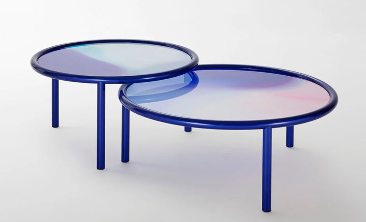 L.A. Sunset Round Coffee Table Table Glas Italia   