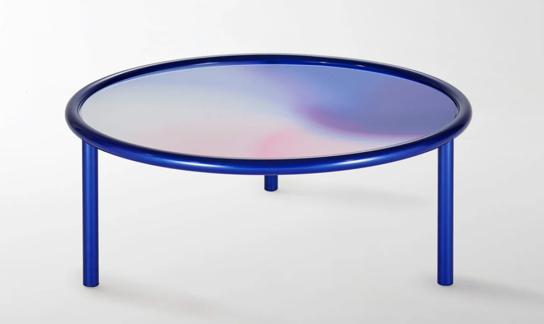 L.A. Sunset Round Coffee Table Table Glas Italia   