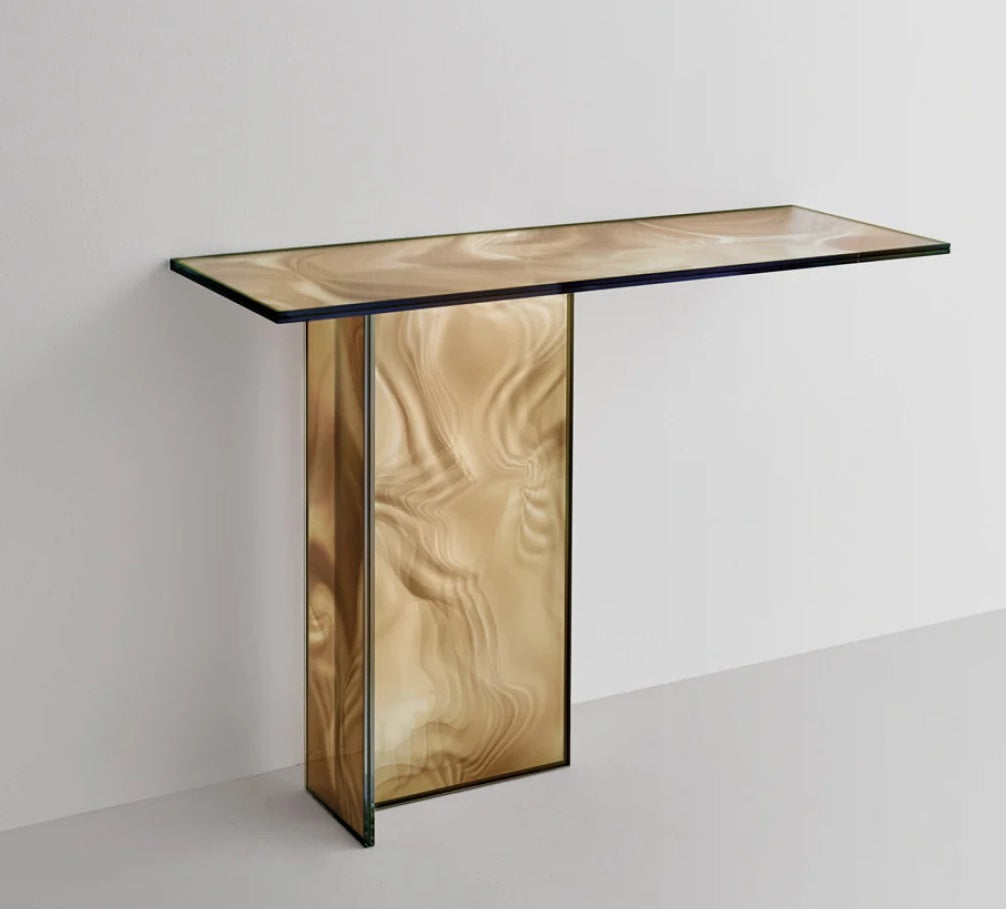 Liquefy Console Table console Table Glas Italia   