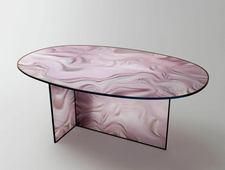 Liquefy Table Table Glas Italia LIQ04: L 70.8" x W 45.2" x H 28.7" 2 Month Delivery 
