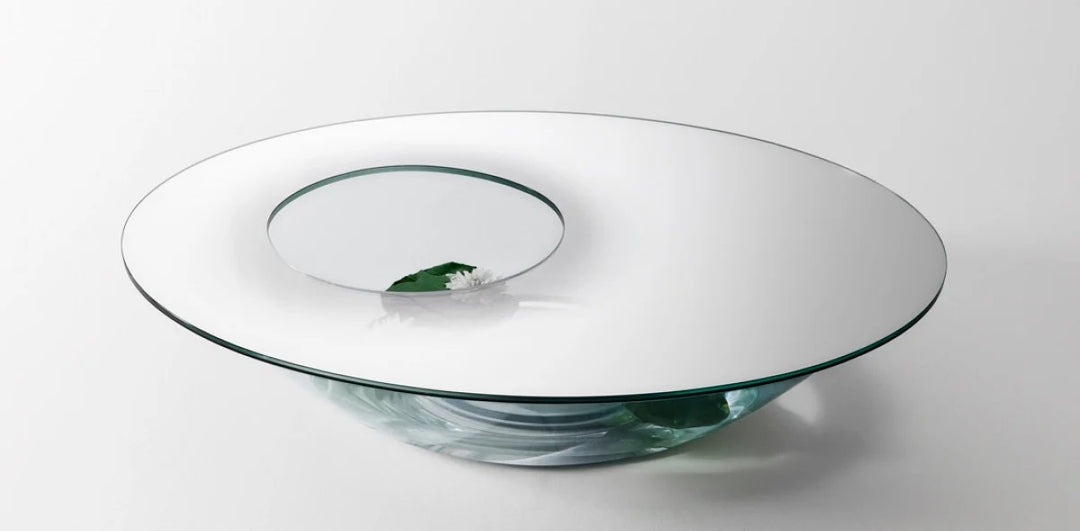 Nacre Round Coffee Table Table Glas Italia   