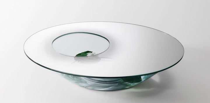 Nacre Round Coffee Table Table Glas Italia   
