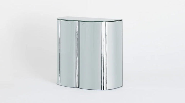 Oltralpe Mirrored Bar Cabinet Buffets & Sideboards Glas Italia   