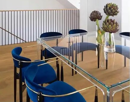 Oscar Rectangular Dining Table Dining Table Glas Italia   