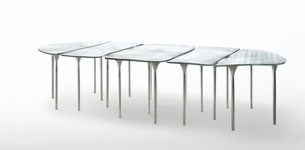 Specchio di Venere Table Dining Table Table Glas Italia   