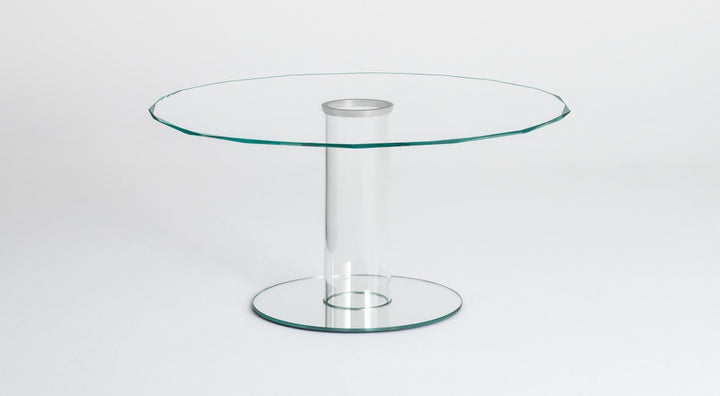 Hub Cut Dining Table Table Glas Italia CUT01: Ø 60.2" x H 28.3" 2 Month Delivery 