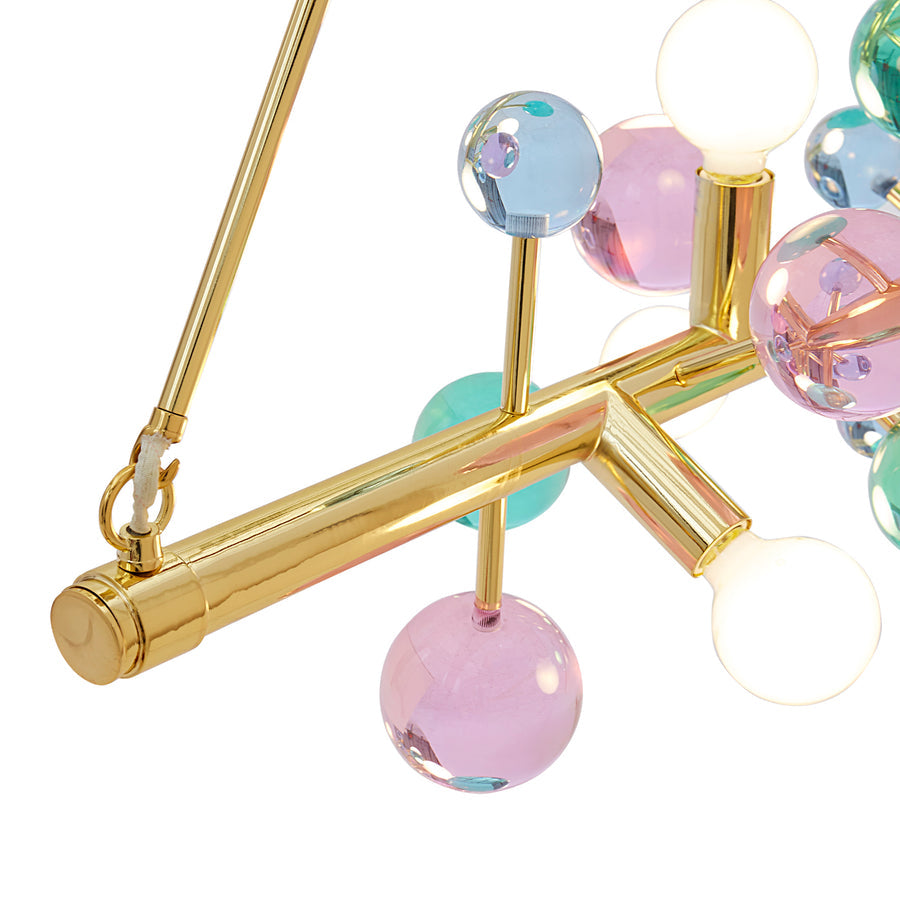 Globo Six-Light Linear Chandelier Jonathan Adler