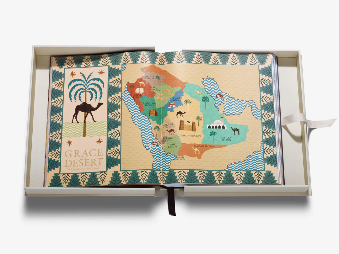 Grace in the Desert: The Beauty of Saudi Arabia's Camels Book Print Books Assouline