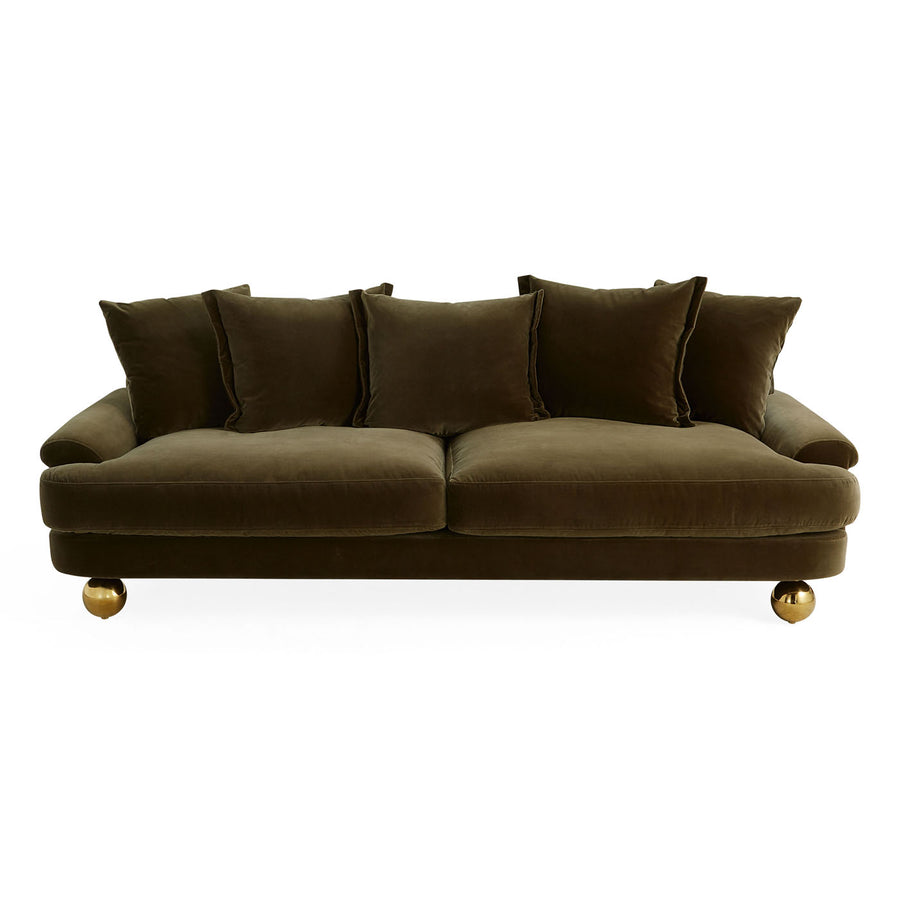 Greenwich 86.5" Sofa Jonathan Adler Vincenza Sage