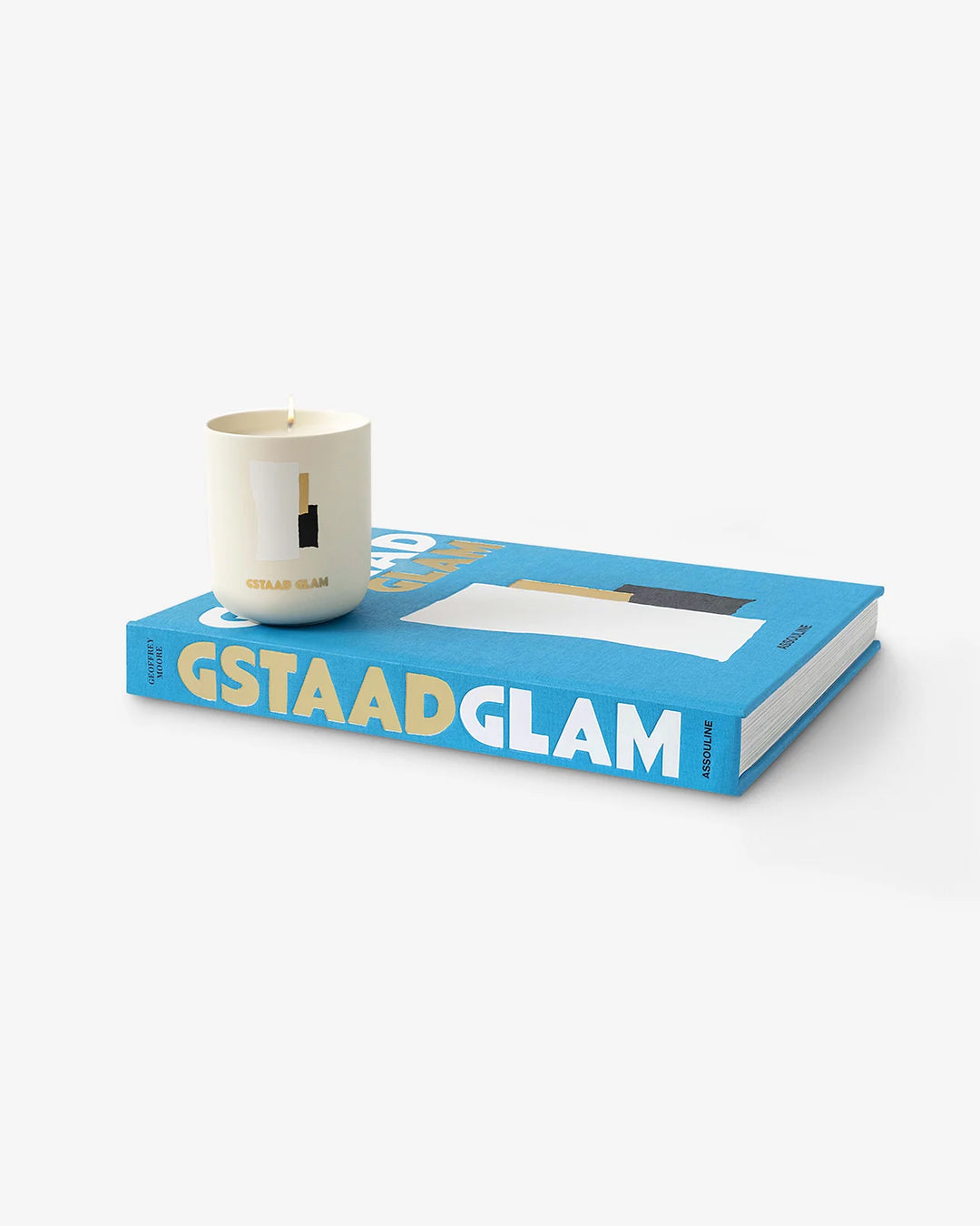 Gstaad Glam - Candle and Book Gift Set Gift Set Assouline