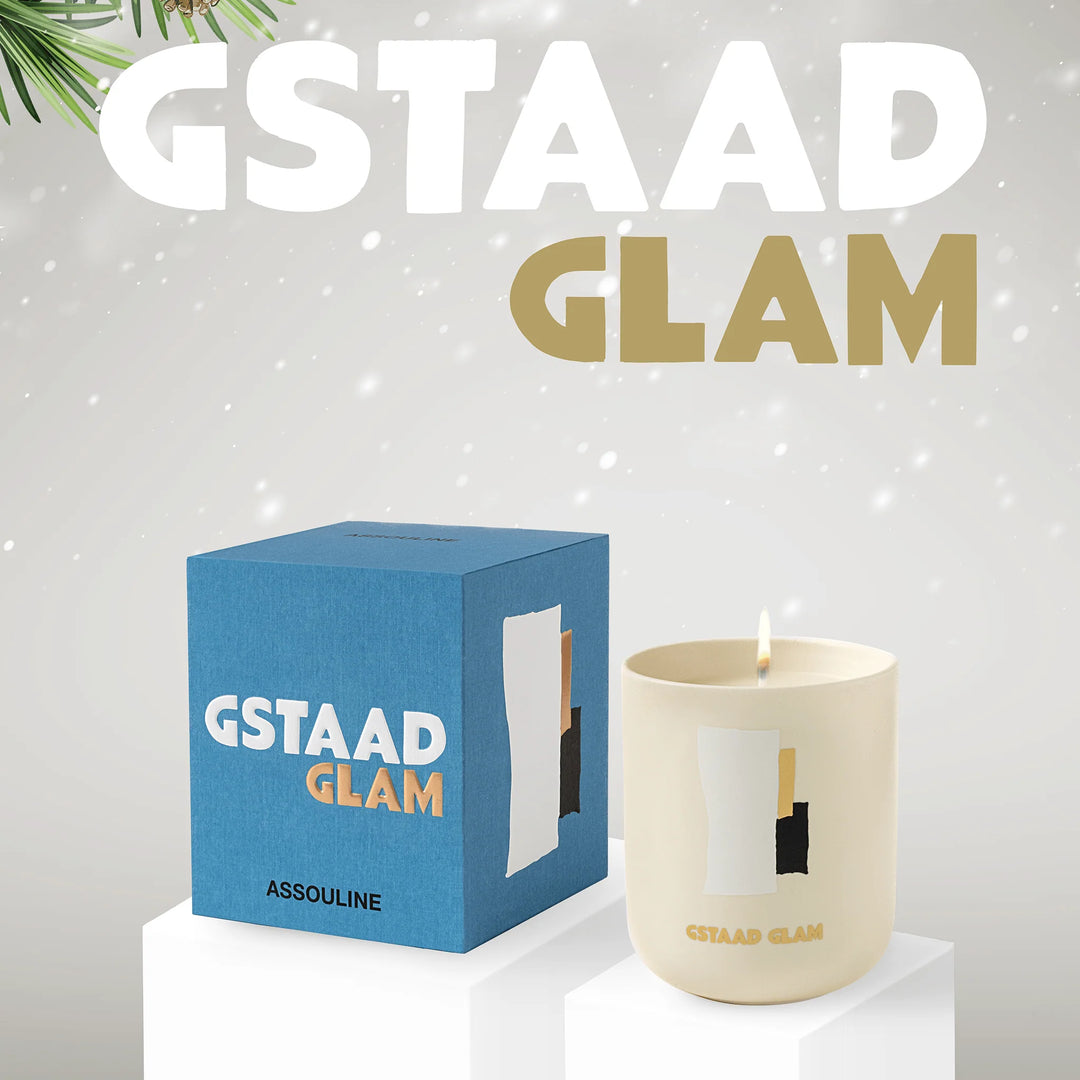Gstaad Glam - Travel From Home Candle Candle & Oil Warmers Assouline   