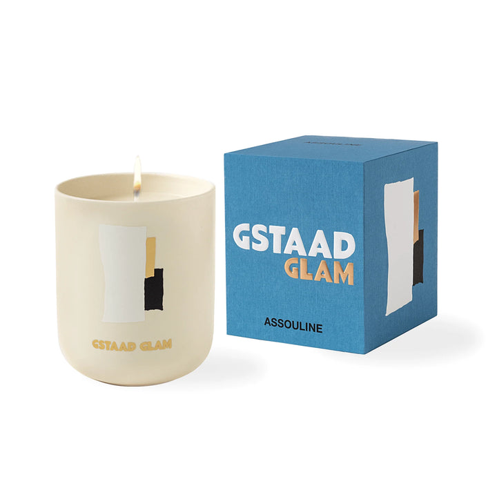 Gstaad Glam - Travel From Home Candle Candle & Oil Warmers Assouline   