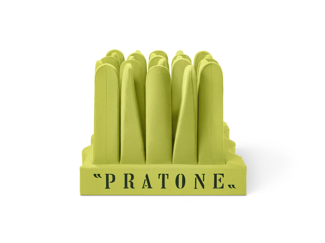 Pratone Forever Chaise Lounge Chaises Gufram In Stock Green 