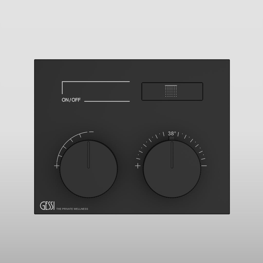 HI-FI Thermostatic Trim Showers GESSI Chrome  