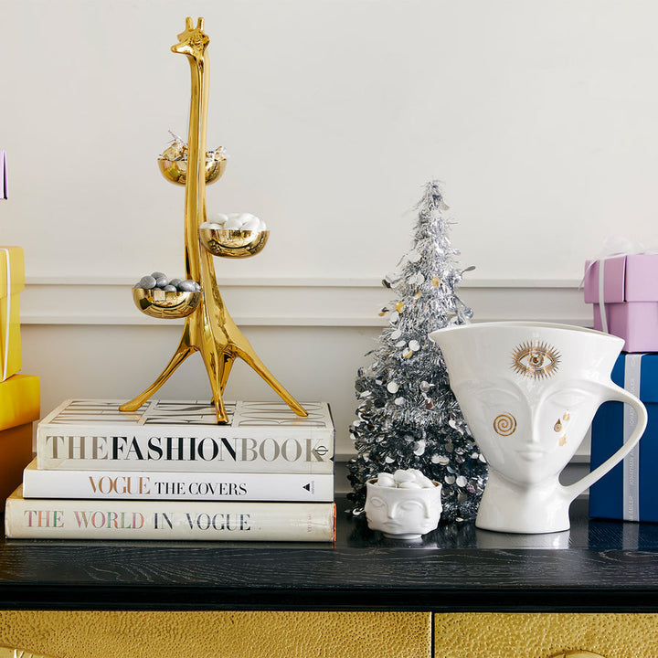 Gilded Giuliette Pitcher Jonathan Adler