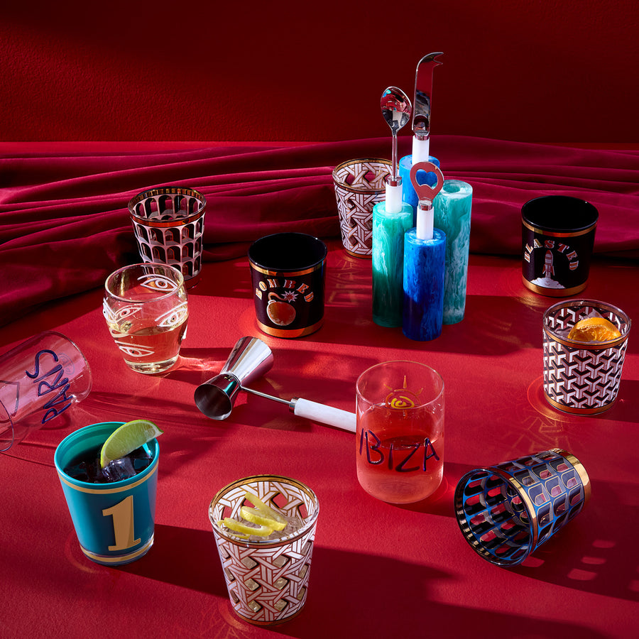 Basketweave Glassware Set Jonathan Adler
