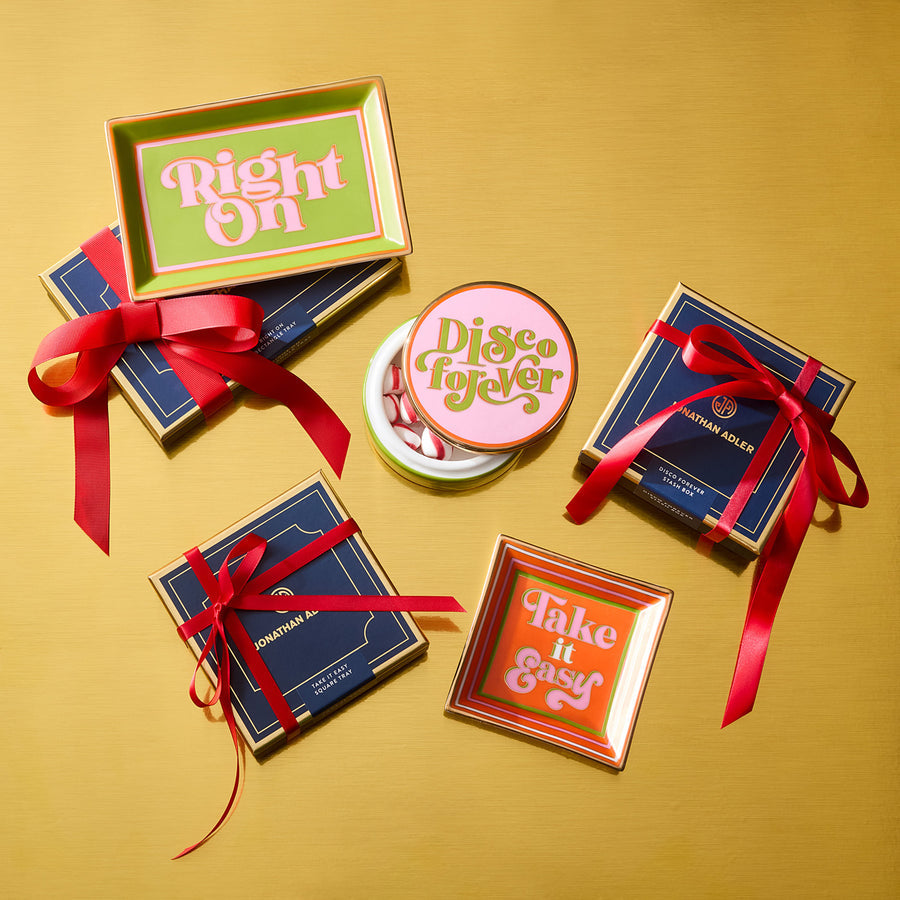 Take It Easy Square Tray Jonathan Adler