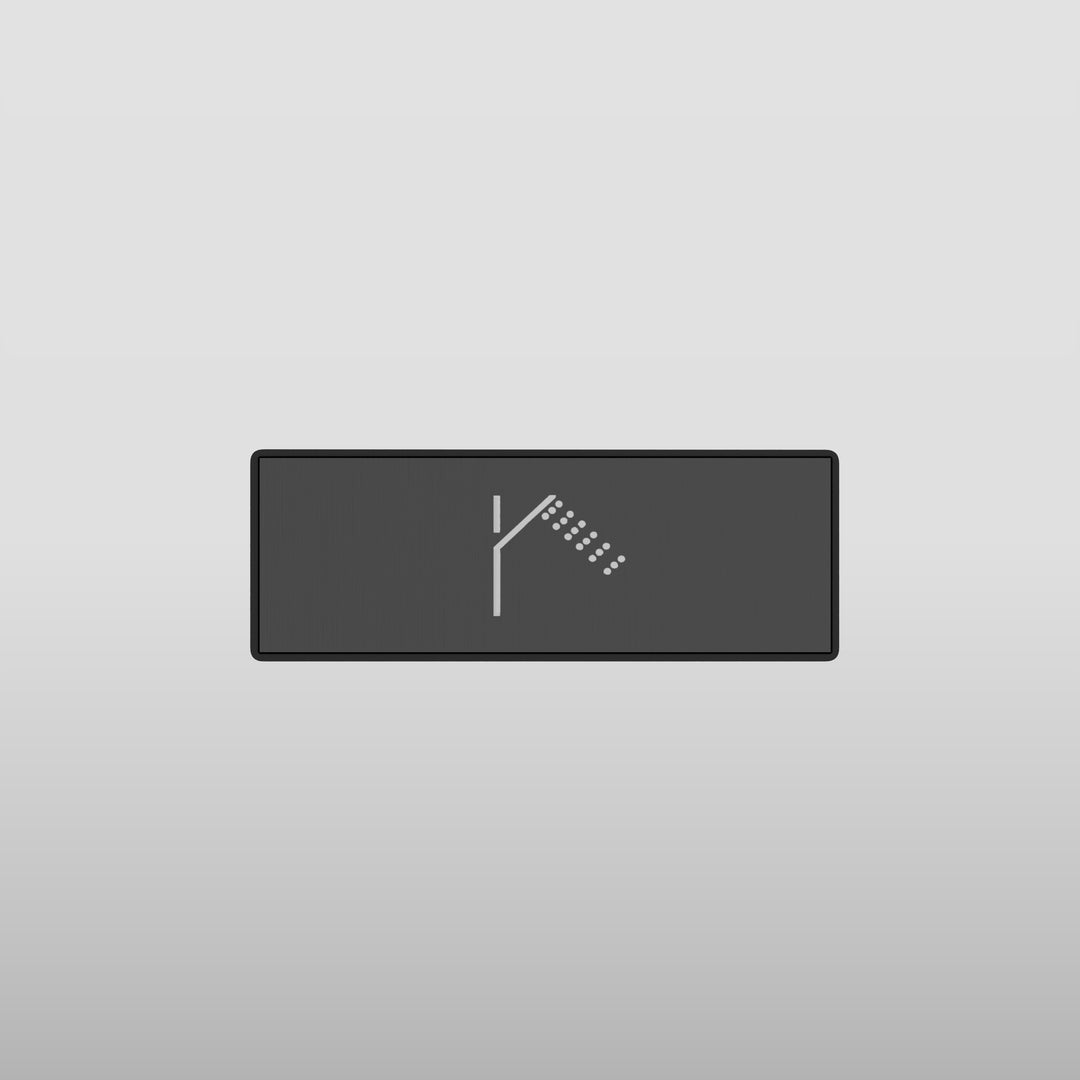 Hi-Fi Push-button Plate - SP02769 Showers GESSI Chrome  