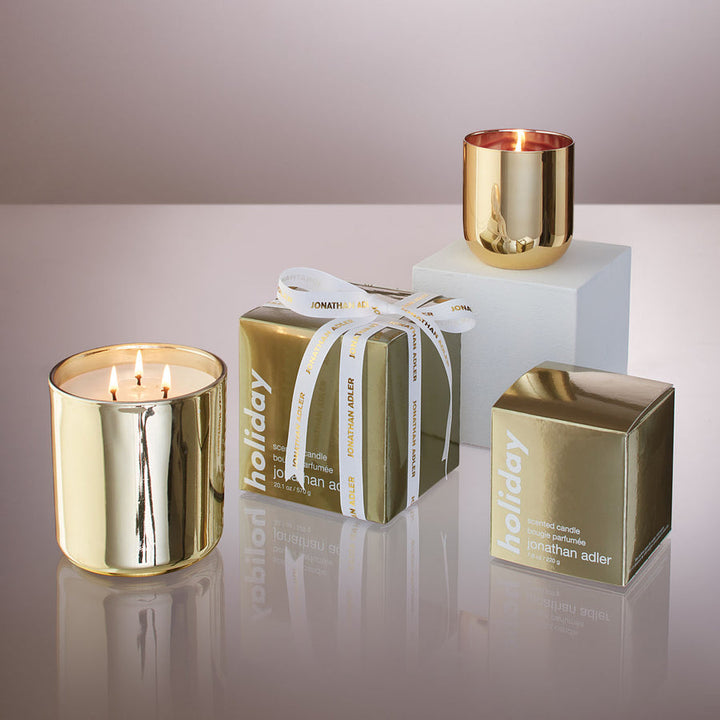 Pop Three-Wick Holiday Candle Jonathan Adler
