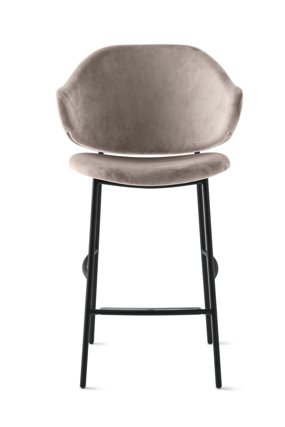Holly Stool Matt Black Sand  Calligaris   