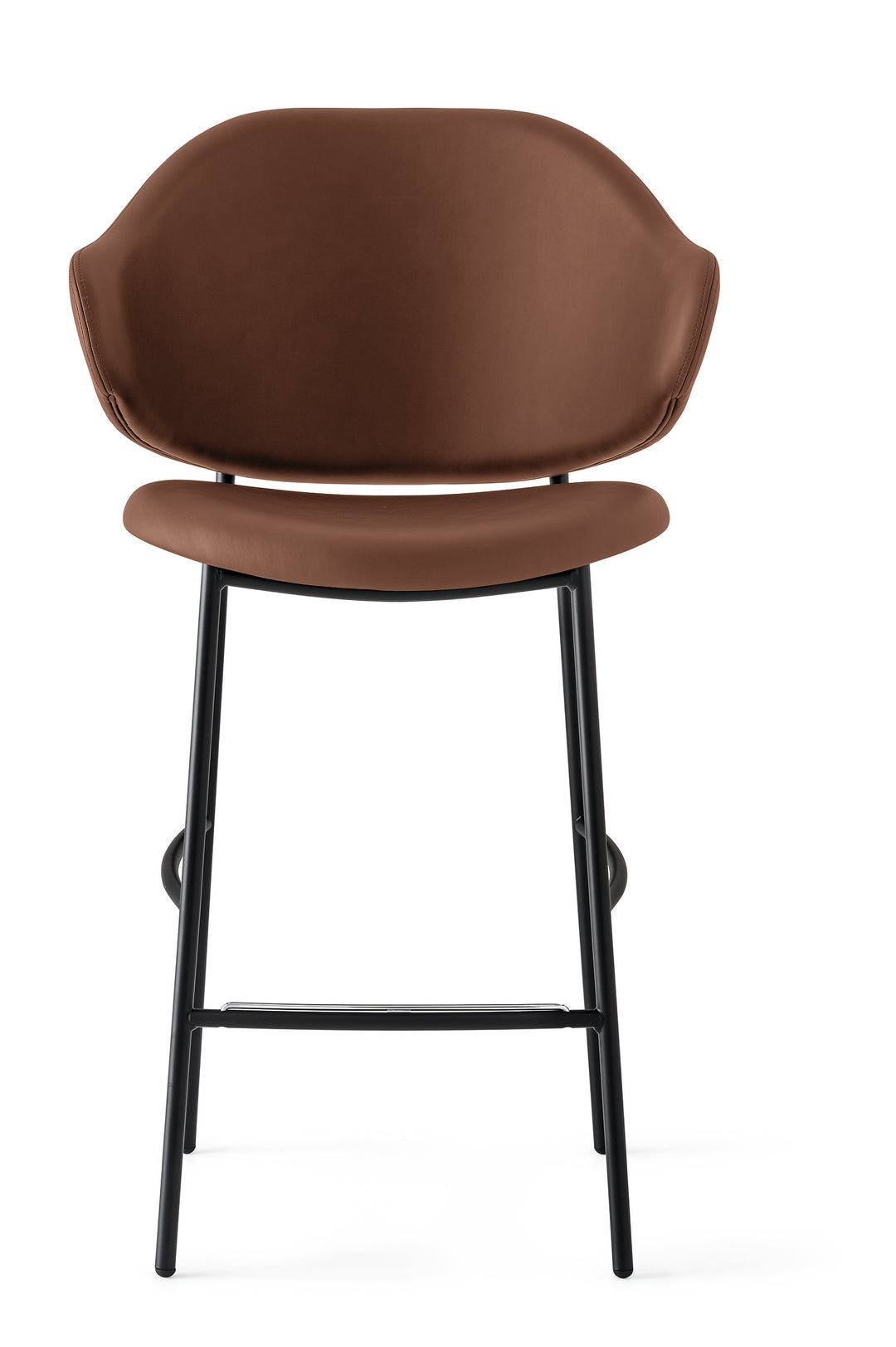Holly Stool Matt Black Tobacco  Calligaris   