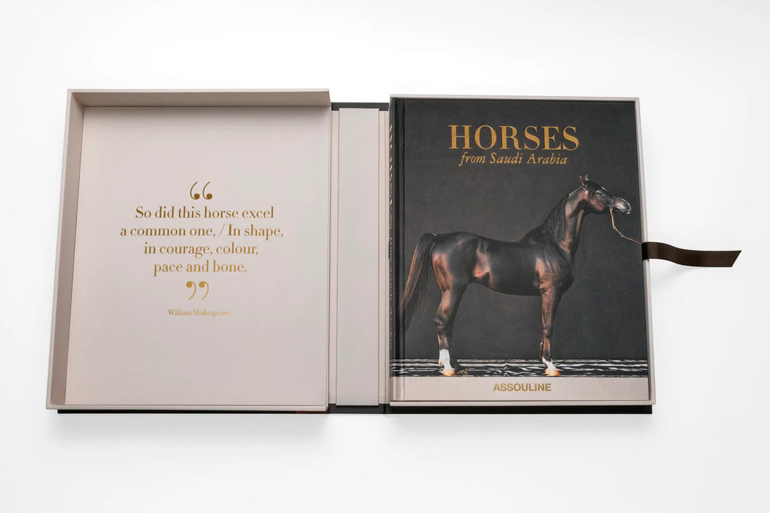 Horses from Saudi Arabia Book Print Books Assouline