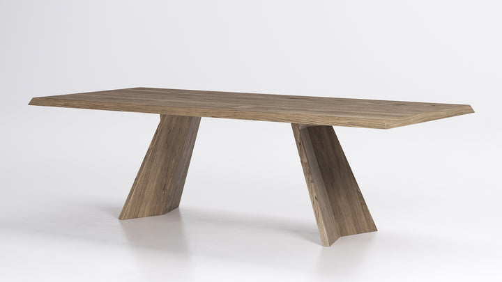 Icaro Dining Table Oak Wood 98" Wild Grey Showroom Model Calligaris