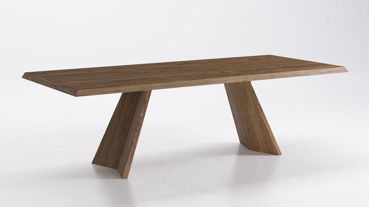 Icaro Dining Table Oak Wood Wild Natural 98" Showroom Model Calligaris