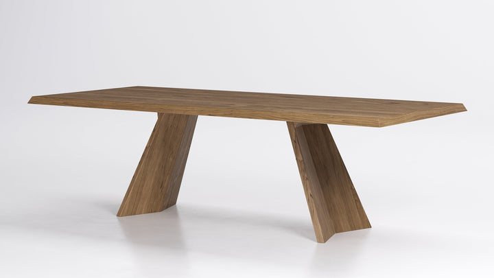 Icaro Dining Table Oak Wood Wild Natural 98" Showroom Model Calligaris 98 1/2" x 43 3/8" : Rectangular Shaped OAK P2GW: WILD NATURAL