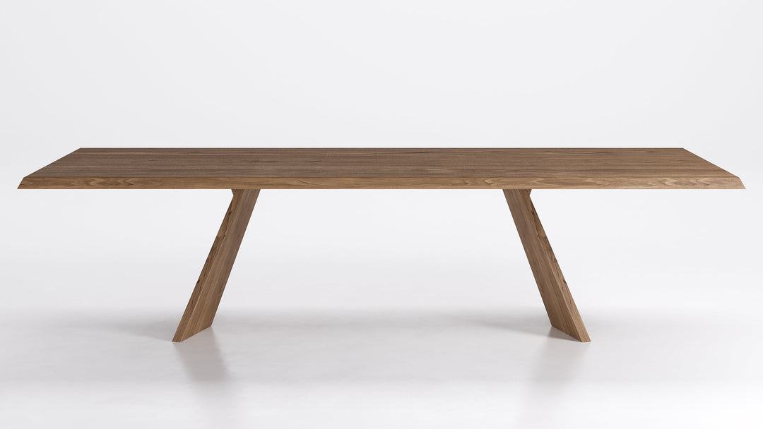 Icaro Dining Table Oak Wood Wild Natural 98" Showroom Model Calligaris