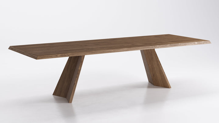 Icaro Dining Table Oak Wood Wild Natural 98" Showroom Model Calligaris