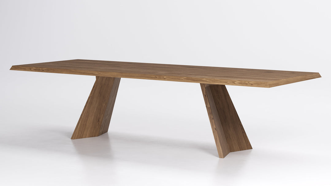 Icaro Dining Table Oak Wood Wild Natural 98" Showroom Model Calligaris