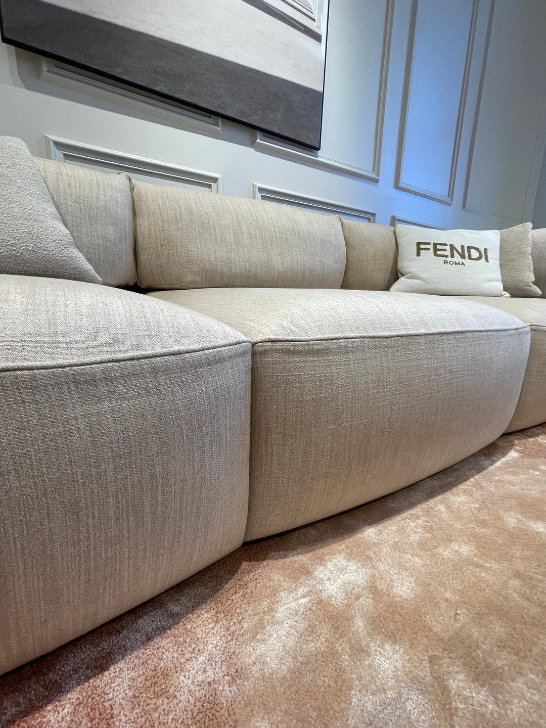 Peekasit 3 Seater Sofa Showroom Model Sofa Fendi Casa
