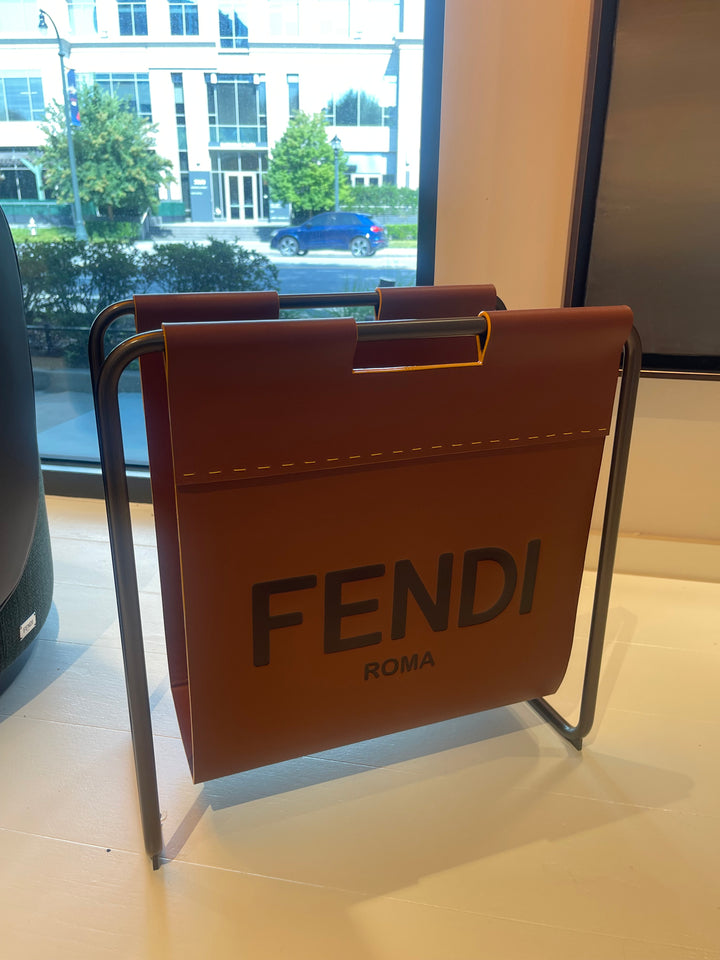Sunrise magazine holder SHOWROOM MODEL Magazine Holder Fendi Casa