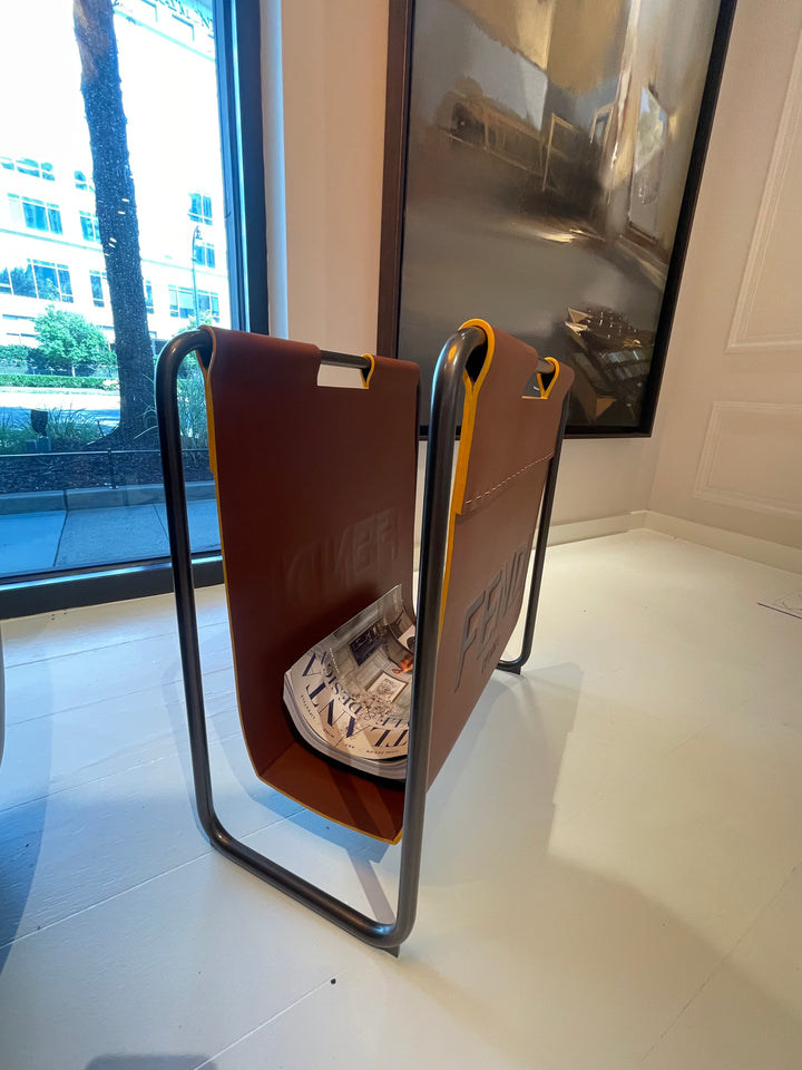 Sunrise magazine holder SHOWROOM MODEL Magazine Holder Fendi Casa