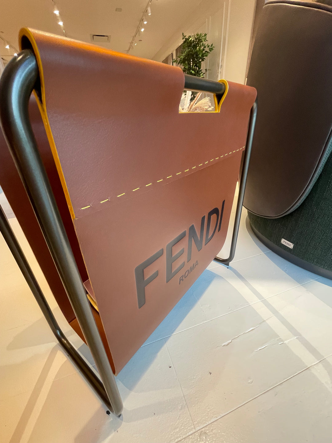 Sunrise magazine holder SHOWROOM MODEL Magazine Holder Fendi Casa