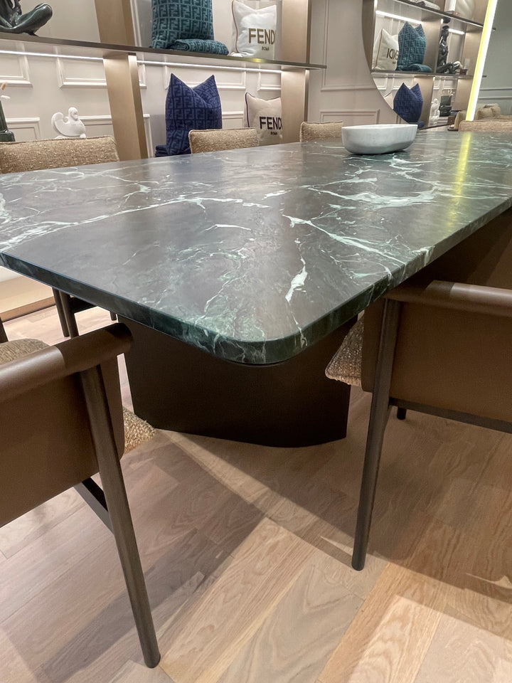 Ford Dining Table Verde Alpine Showroom Model Dining Table Fendi Casa