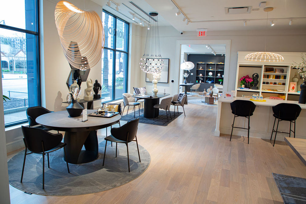 Cyclone Dining Table Extendable Round Showroom Model Dining Table Calligaris