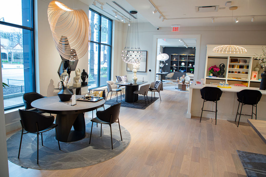 Cyclone Dining Table Extendable Round Showroom Model Dining Table Calligaris