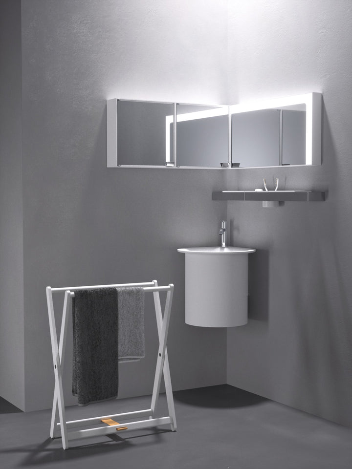 Agape 4x4 Mirror Cabinet