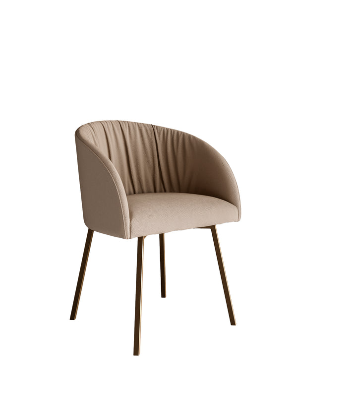 VULCANO METAL DINING CHAIR Dining Chair Eforma   