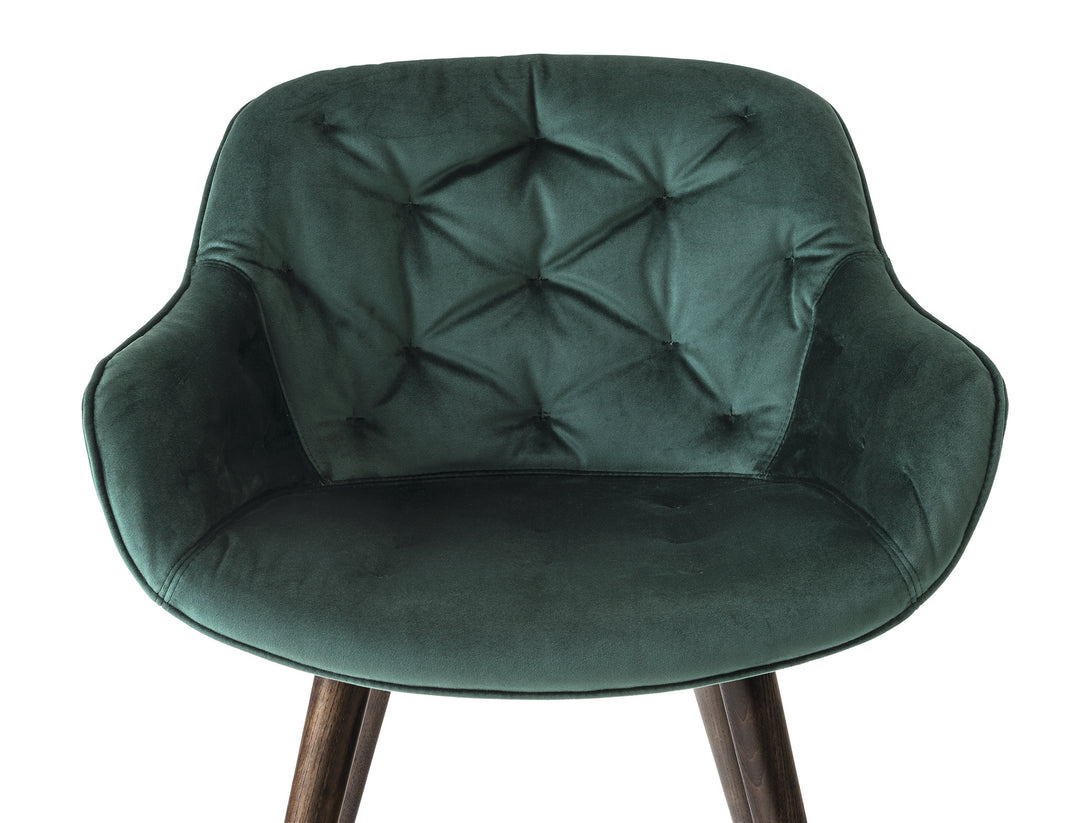 Igloo Chair Smoke Forest Green  Calligaris   