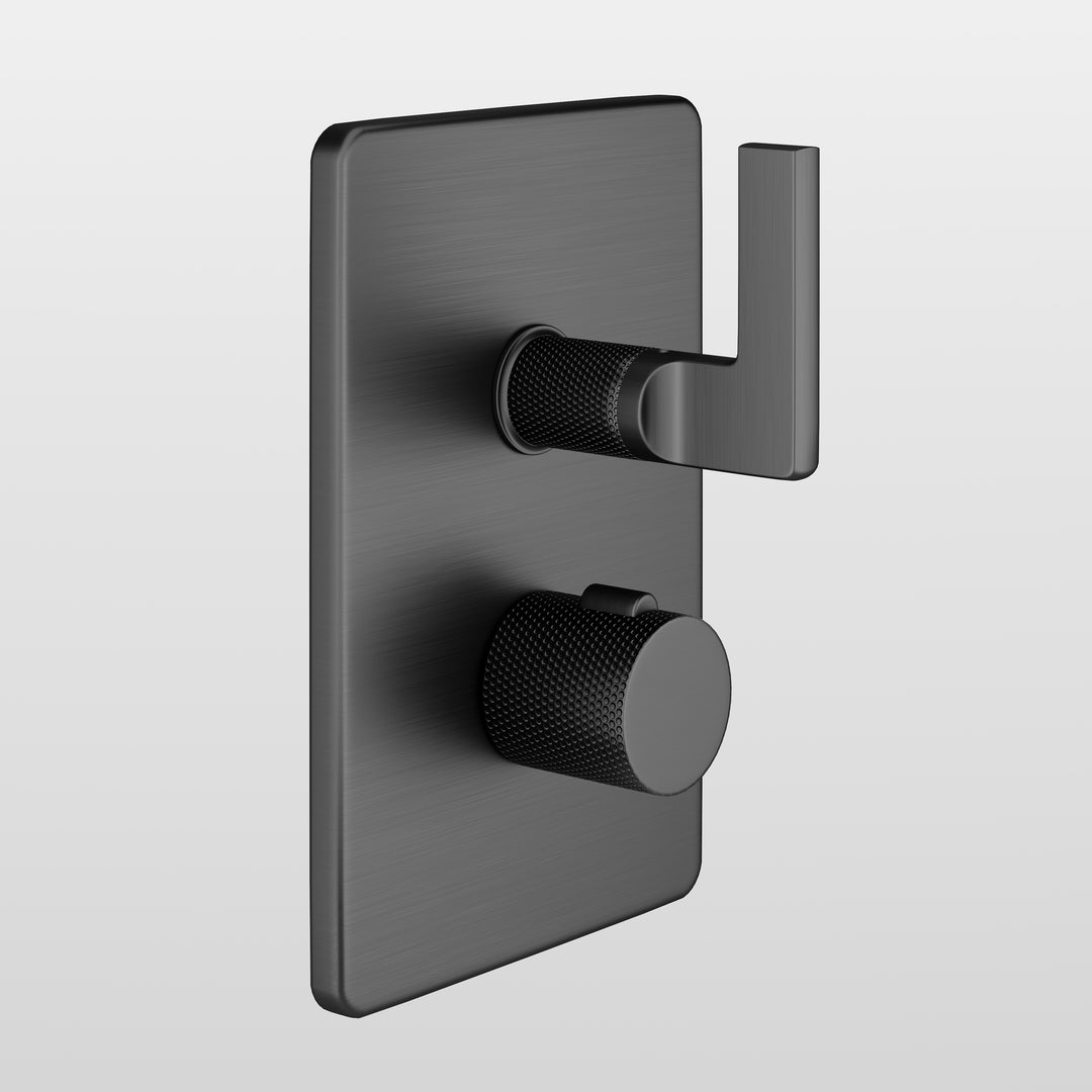 Inciso 3-Way Thermostatic Diverter And Volume Control Trim - 58136 Bathroom Accessories GESSI Cromo  
