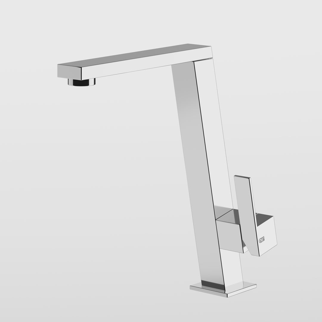 Incline Kitchen Tap - 17047 Bathroom Accessories GESSI Chrome  
