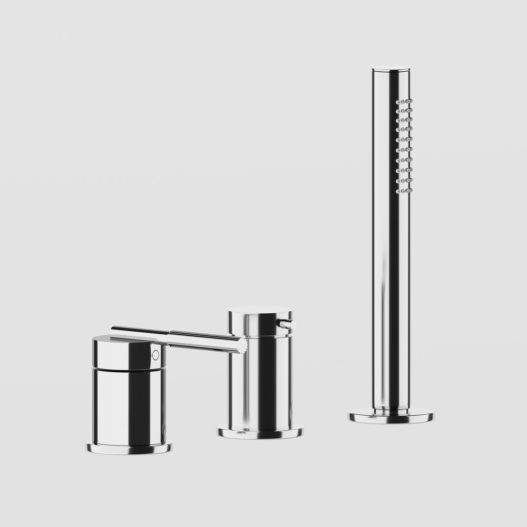 Ingranaggio Three Holes Bath Mixer - 63547 Bathroom Accessories GESSI Cromo  