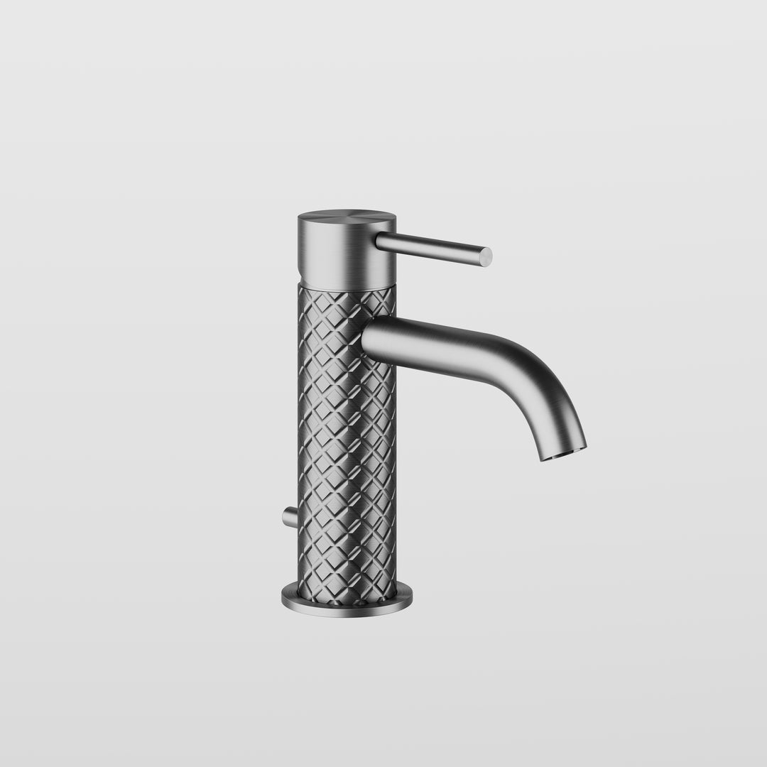 Intreccio Basin Mixer - 54101 Bathroom Accessories GESSI Steel Brushed  