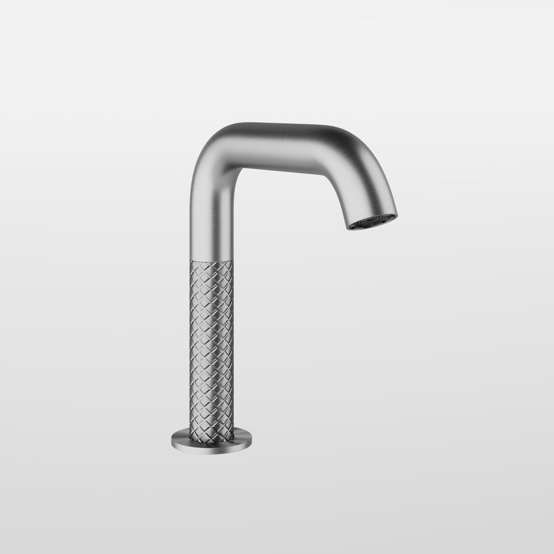 Intreccio Electronic Basin Mixer - 54181 Bathroom Accessories GESSI Steel Brushed  