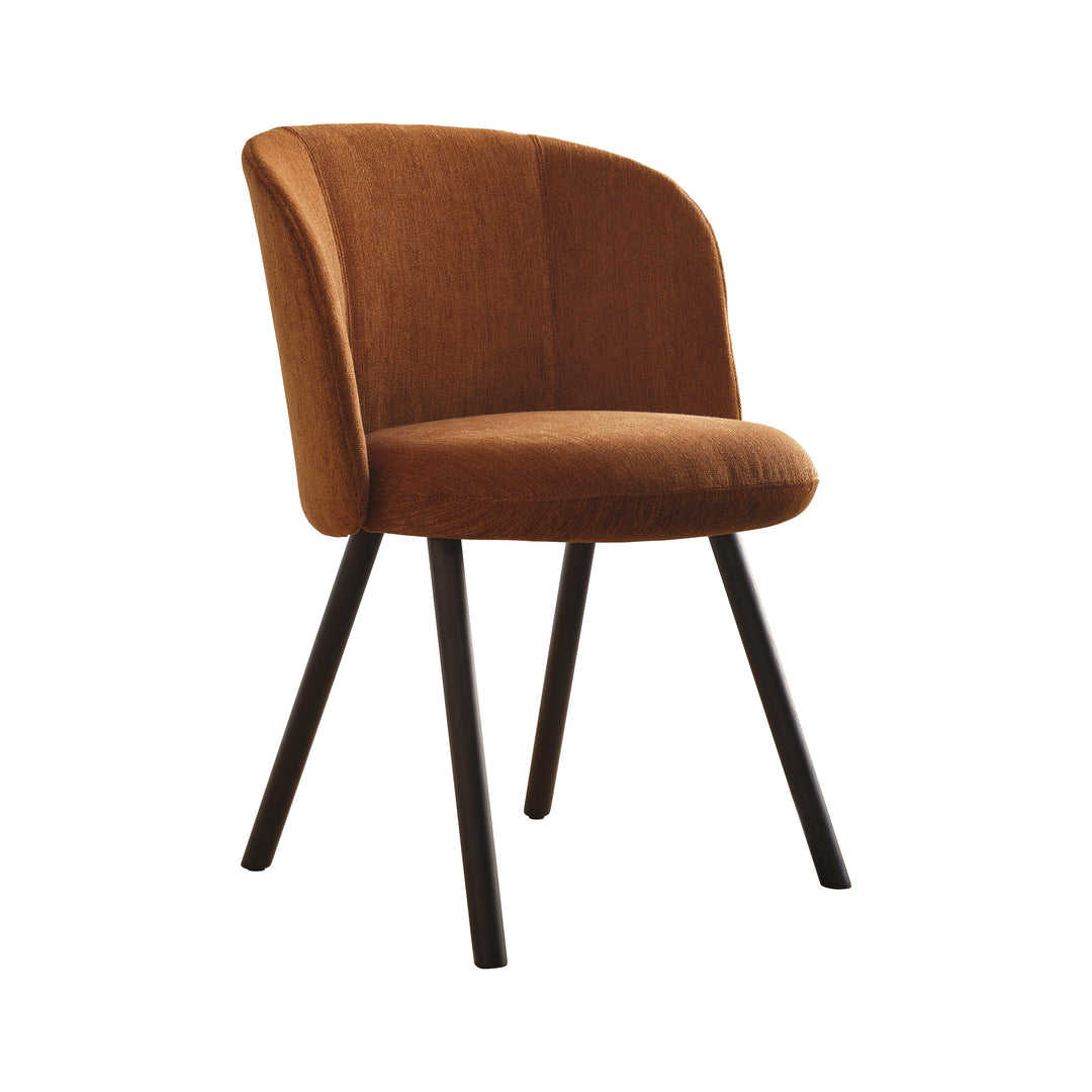 Mikado Dining Chair Chairs Vitra Iroko 2 Cognac Dark Oak